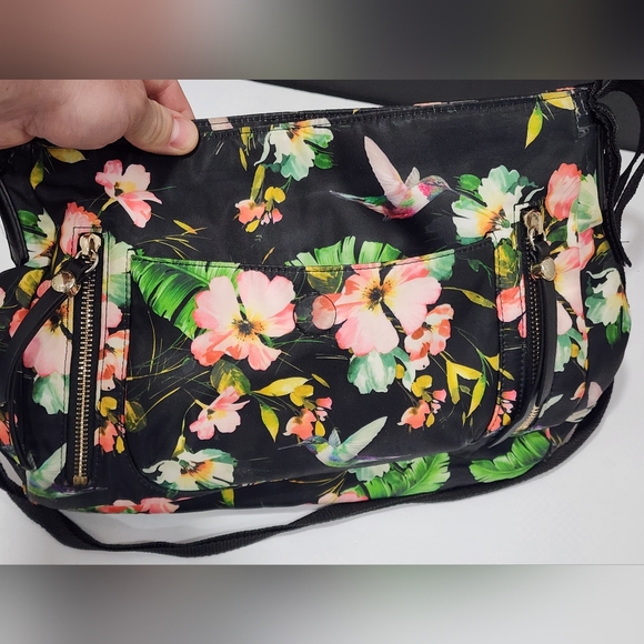 Karl Lagerfeld Black Floral Women's Bag - Picture 12 of 15